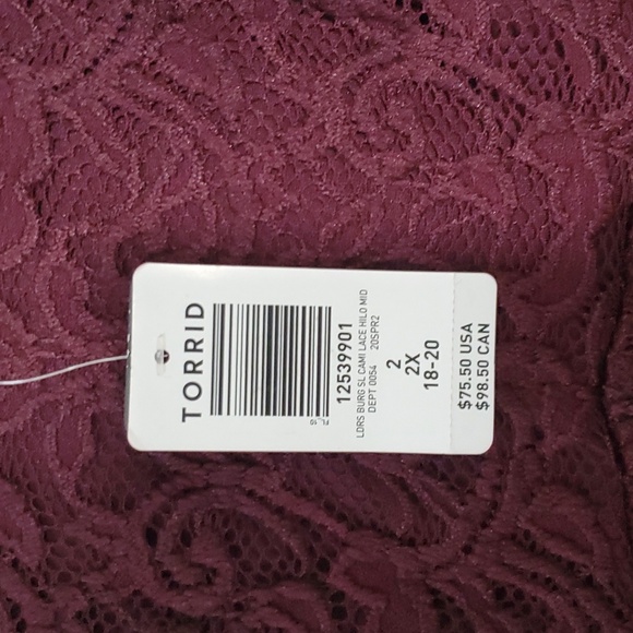 torrid burgundy dress